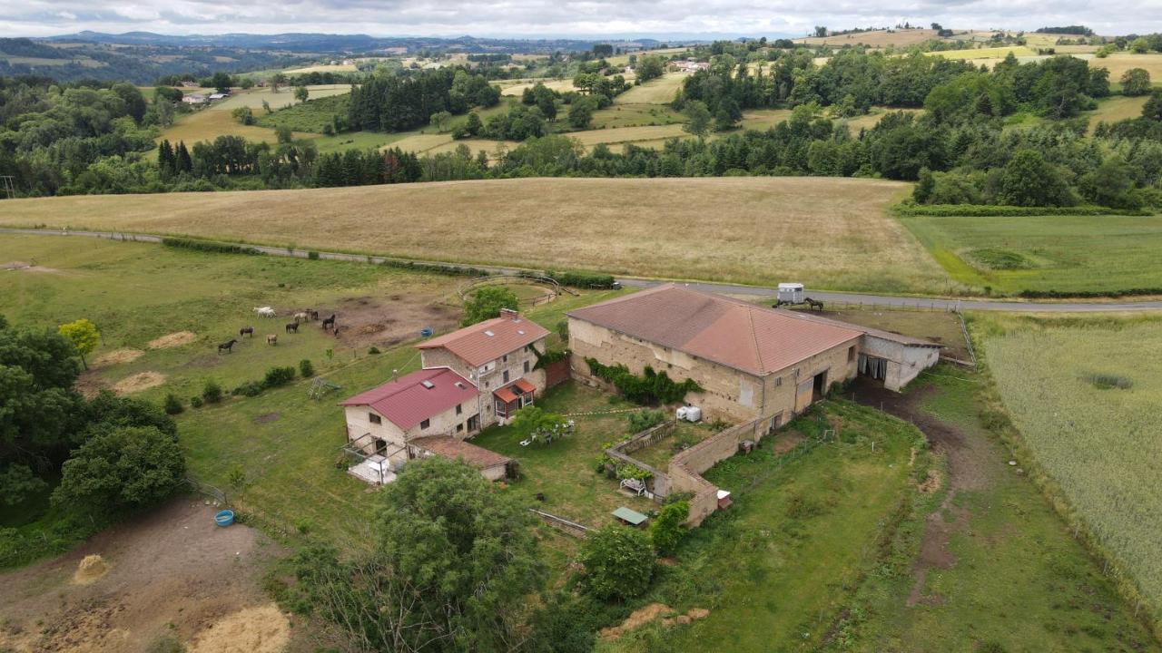 Domaine Du Coq En Pat Bed & Breakfast Augerolles Exterior photo